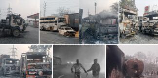 जयपुर हाइवे पर LPG टैंकर फटा, 8 जिंदा जले, 35 लोग झुलसे, देखें VIDEO