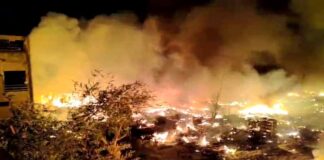 लखनऊ में 200 से अधिक झोपड़ियां खाक, भीषण आग से मचा हाहाकार, देखें VIDEO