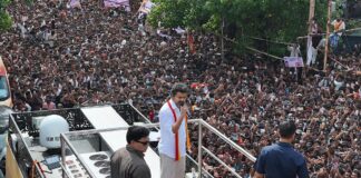 तमिलनाडु में एक्टर विजय की रैली में भगदड़, अबतक 36 मौतें, हादसे के बाद फ्लाइट लेकर भागें!