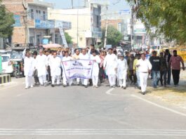 दांडी मार्च की स्मृति में हनुमानगढ़ में निकली विशाल शांति पदयात्रा, संगोष्ठी में गूंजे