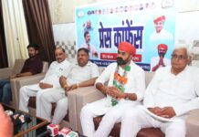 मुख्यमंत्री के हनुमानगढ़ दौरे पर कांग्रेस ने उठाए सवाल