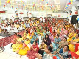 छठे दिन रासलीला, कंस उद्धार और रुक्मणि विवाह के प्रसंगों ने श्रद्धालुओं को किया भावविभोर