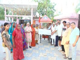 श्री राम प्रभात फेरी मंडल ने गौसेवा हेतु दिया 51 हजार का सहयोग