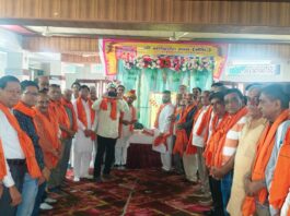 श्री अरूट जी महाराज जयंती पर निकली भव्य शोभायात्रा