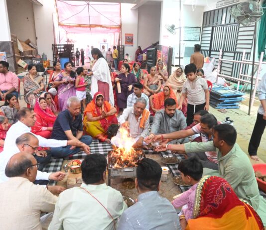 श्रीमद् भागवत कथा का भव्य समापन