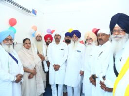 गुरूद्वारा शहीद बाबा दीप सिंह जी में ‘गुरू कृपा लेबोरेट्री’ का शुभारम्भ