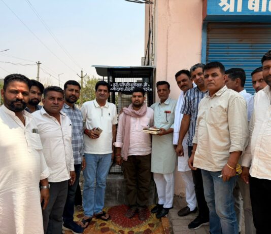जाट भवन के बाहर राहगीरों के लिए लगा नया वाटर कूलर, गोदारा परिवार की सराहनीय पहल