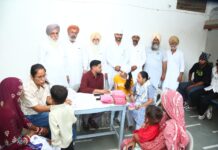 गुरूद्वारा सिंघ सभा में बच्चों की हकलाहट व बोलने संबंधी समस्याओं के लिए विशेष शिविर