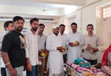 गहलोत के जन्मदिवस पर हनुमानगढ़ में सेवा कार्य