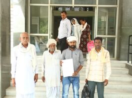 अनुसूचित जाति खातेदारी भूमि पर अवैध कब्जे का आरोप, आंदोलन की चेतावनी