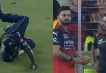 RCB vs GT मैच के दौरान विराट कोहली का मैदान पर हाई वोल्टेज ड्रामा, देखिए VIDEO में क्या हुआ?