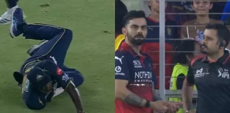 RCB vs GT मैच के दौरान विराट कोहली का मैदान पर हाई वोल्टेज ड्रामा, देखिए VIDEO में क्या हुआ?