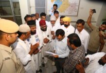 नाजिया इलाही खान के खिलाफ कार्रवाई की मांग को लेकर मुस्लिम समाज का रोष मार्च