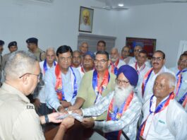 सेवानिवृत्त पुलिस कल्याण संस्थान ने मंत्री गौतम दक के खिलाफ जताया रोष