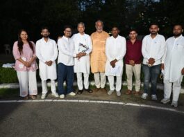 पूर्व मुख्यमंत्री अशोक गहलोत से शिष्टाचार भेंट, जनहित के मुद्दों पर हुई चर्चा