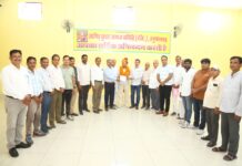 जांगिड़ सुथार समाज समिति के दूसरी बार निर्विरोध अध्यक्ष बने राधेराम छड़िया