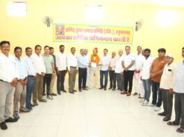 जांगिड़ सुथार समाज समिति के दूसरी बार निर्विरोध अध्यक्ष बने राधेराम छड़िया