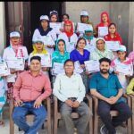 आरसेटी द्वारा कैंडल मेकिंग प्रशिक्षण कार्यक्रम का समापन’