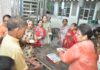 सोमवती अमावस्या पर महिला सत्संग मंडल ने लगाया भंडारा