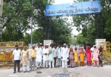 कॉलोनीवासियों ने भूखंड पर जबरन कब्जे के प्रयास का लगाया आरोप