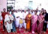 पंडित रामचंद्र शास्त्री स्मृति जनमंगल प्रन्यास के द्वारा श्री राम पंचायती मंदिर संगरिया के मुख्य मार्ग पर द्वार का लोकार्पण