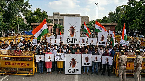 CJP Protest Delhi