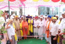 लंगर हॉल का लोकार्पण, संगत को मिलेगी बेहतर सुविधा