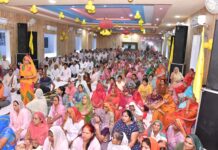 रासलीला, कंस उद्धार और रुक्मिणी विवाह प्रसंगों से भक्तिरस में सराबोर हुआ कथा पंडाल