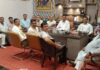 सावन शिवरात्रि एवं रामचरितमानस पाठ आयोजन की तैयारियों को लेकर हुई बैठक