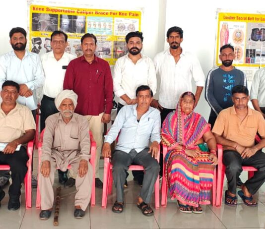 निःशुल्क प्राकृतिक चिकित्सा शिविर में पहले दिन 50 मरीजों ने लिया उपचार