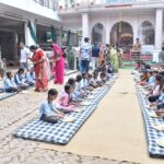 कन्या पूजन के साथ गुप्त नवरात्रि महोत्सव में उमड़ी श्रद्धा