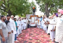 शहीद ऊधम सिंह के बलिदान को किया नमन, पुष्पांजलि अर्पित कर दी श्रद्धांजलि
