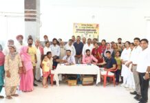 निःशुल्क आयुर्वेद-नेचुरोपैथी चिकित्सा शिविर में 150 से अधिक मरीजों ने लिया लाभ