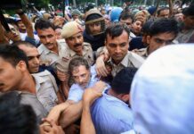 PM आवास के बाहर कांग्रेस का धरना प्रदर्शन, राहुल-प्रियंका को पुलिस ने किया डिटेन, देखें VIDEO