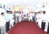 राजीव गांधी जयंती पर कांग्रेस कार्यकर्ताओं ने अर्पित की पुष्पांजलि