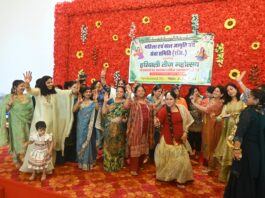 तीज महोत्सव में महिलाओं ने बिखेरी सांस्कृतिक रंगों की छटा