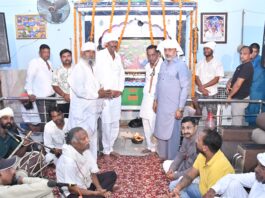 श्री पीर मंदिर में बाबा लखदाता पीर की भव्य मूर्ति स्थापना