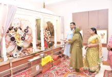 गौशाला में समाजसेवी बालकृष्ण गोल्यान का जन्मदिन श्रद्धा एवं भक्ति के साथ मनाया