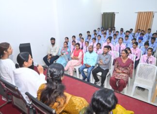 10 करोड़ नशा मुक्ति प्रतिज्ञा महाअभियान के तहत विद्यार्थियों को दिलाई शपथ*