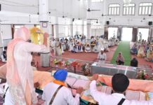 शहीदी जोड़ मेले को लेकर गुरुद्वारा साहिब में लड़ीवार अखंड पाठों की श्रृंखला जारी