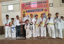 हनुमानगढ़ के कराटे खिलाड़ियों ने अंतरराज्यीय चैंपियनशिप में लहराया परचम