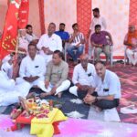 जन्माष्टमी पर्व की तैयारियों का भूमि पूजन के साथ हुआ शुभारंभ