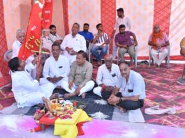 जन्माष्टमी पर्व की तैयारियों का भूमि पूजन के साथ हुआ शुभारंभ