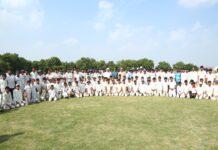 अंडर-16 क्रिकेट चयन ट्रायल में 143 खिलाड़ियों ने आजमाया हुनर