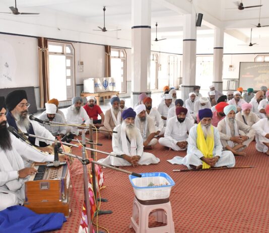 शहीदी जोड़ मेले को लेकर पांच अखंड पाठों का भोग, छः नए अखंड पाठों का प्रकाश