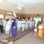 शहीद उधम सिंह के शहिदी दिहाड़े पर टाउन गुरुद्वारा साहिब में सजा धार्मिक दीवान
