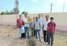 हरियालो महाअभियान में मानव उत्थान सेवा समिति ने लगाए 25 पौधे