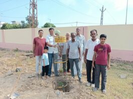 हरियालो महाअभियान में मानव उत्थान सेवा समिति ने लगाए 25 पौधे
