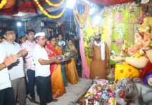 टाउन स्वर्णकार समाज व मराठा मंडल ने धूमधाम से मनाया 36वां गणेश महोत्सव