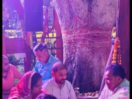 गणेश महोत्सव के चौथे दिन श्रद्धा-भक्ति में डूबा बालाजी मंदिर परिसर